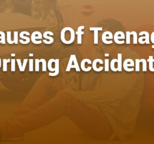 causes of teenage driving accidents