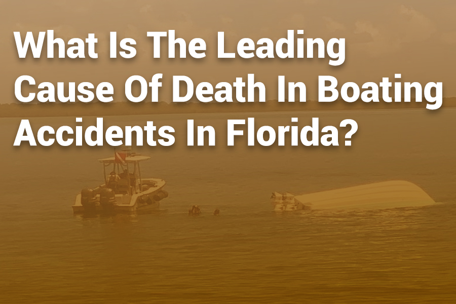what is the leading cause of death in boating accidents in florida?