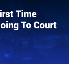 first time going to court