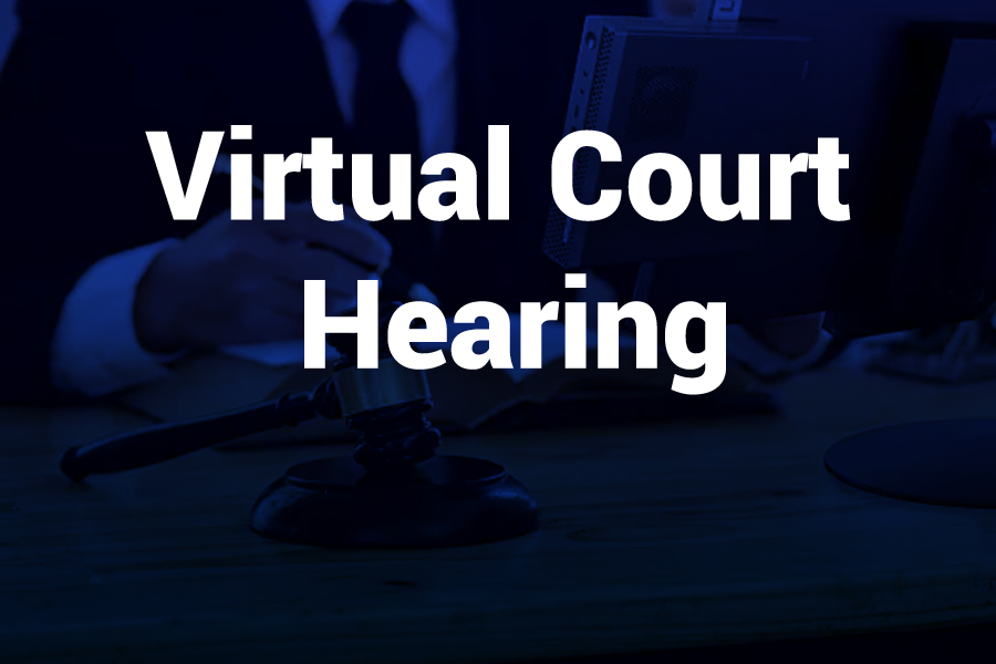 virtual court hearing