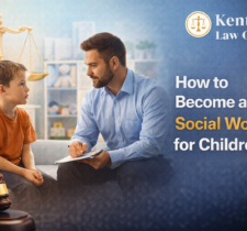 how to become a social worker for children