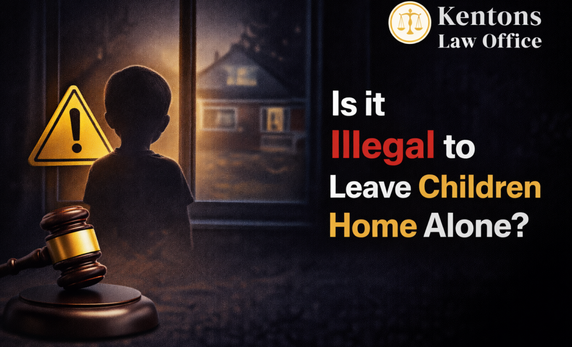 is it illegal to leave children home alone